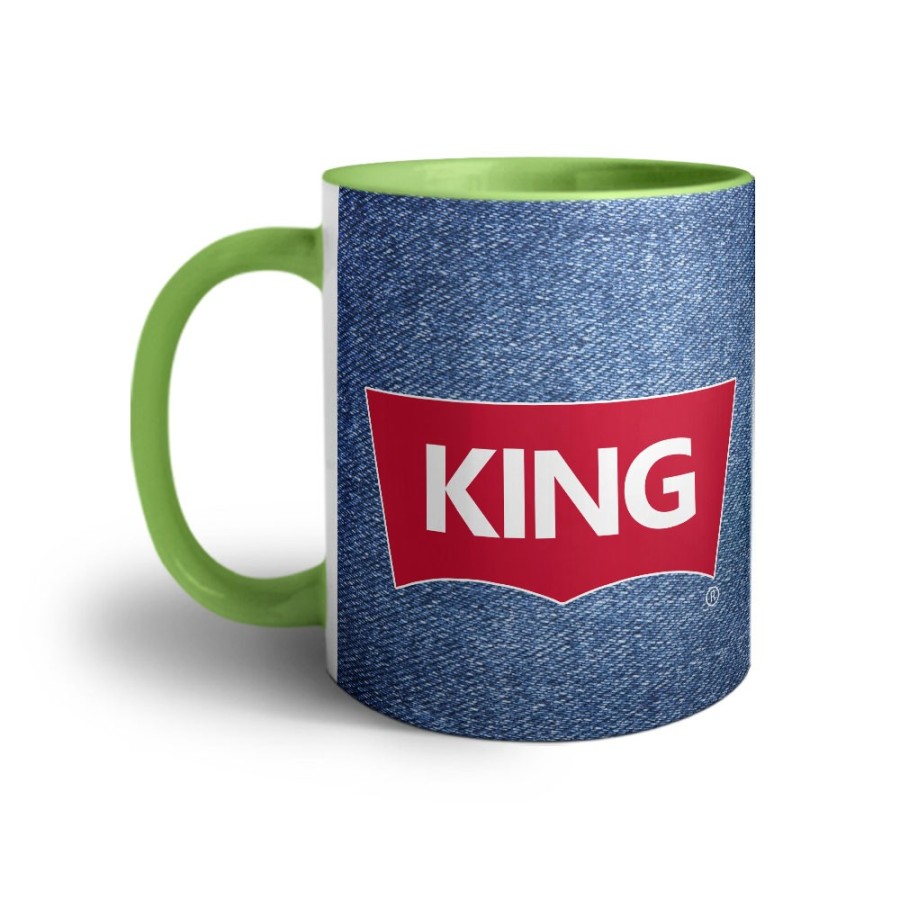 Tazza personalizzabile con nome king loveis Love