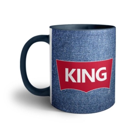 Tazza personalizzabile con nome king loveis Love