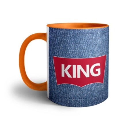 Tazza personalizzabile con nome king loveis Love