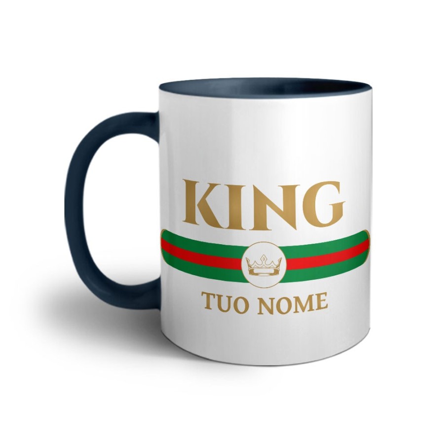 Tazza personalizzabile con nome king brand di lusso Love