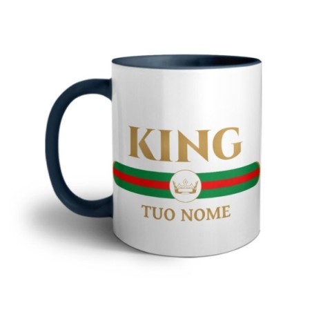Tazza personalizzabile con nome king brand di lusso Love