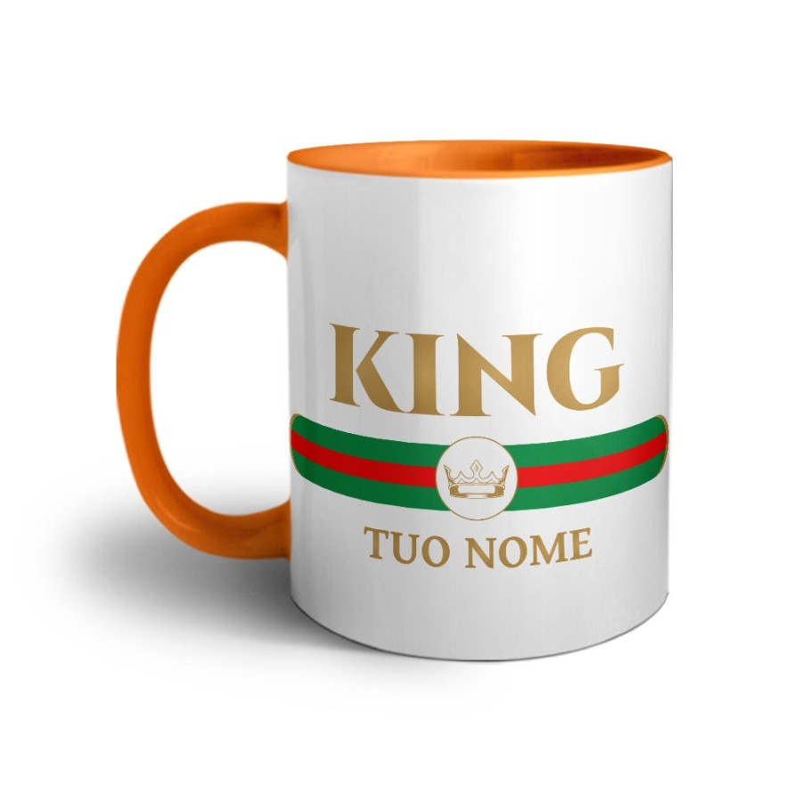 Tazza personalizzabile con nome king brand di lusso Love