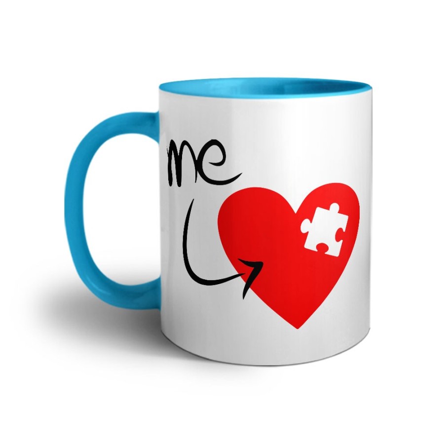 Tazza personalizzabile con nome u're my piece Love