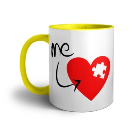 Tazza personalizzabile con nome u're my piece Love