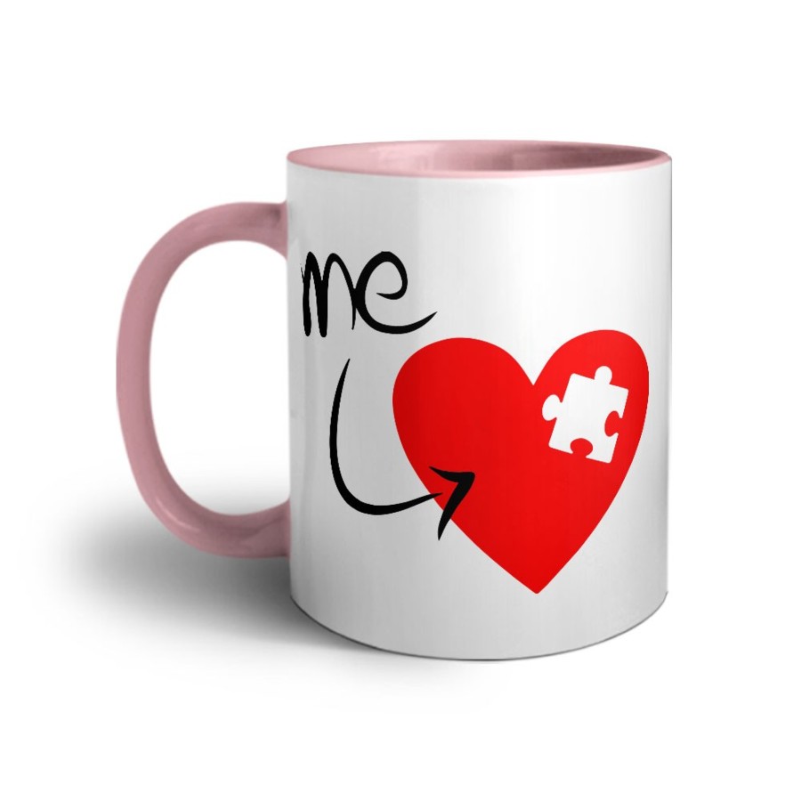 Tazza personalizzabile con nome u're my piece Love