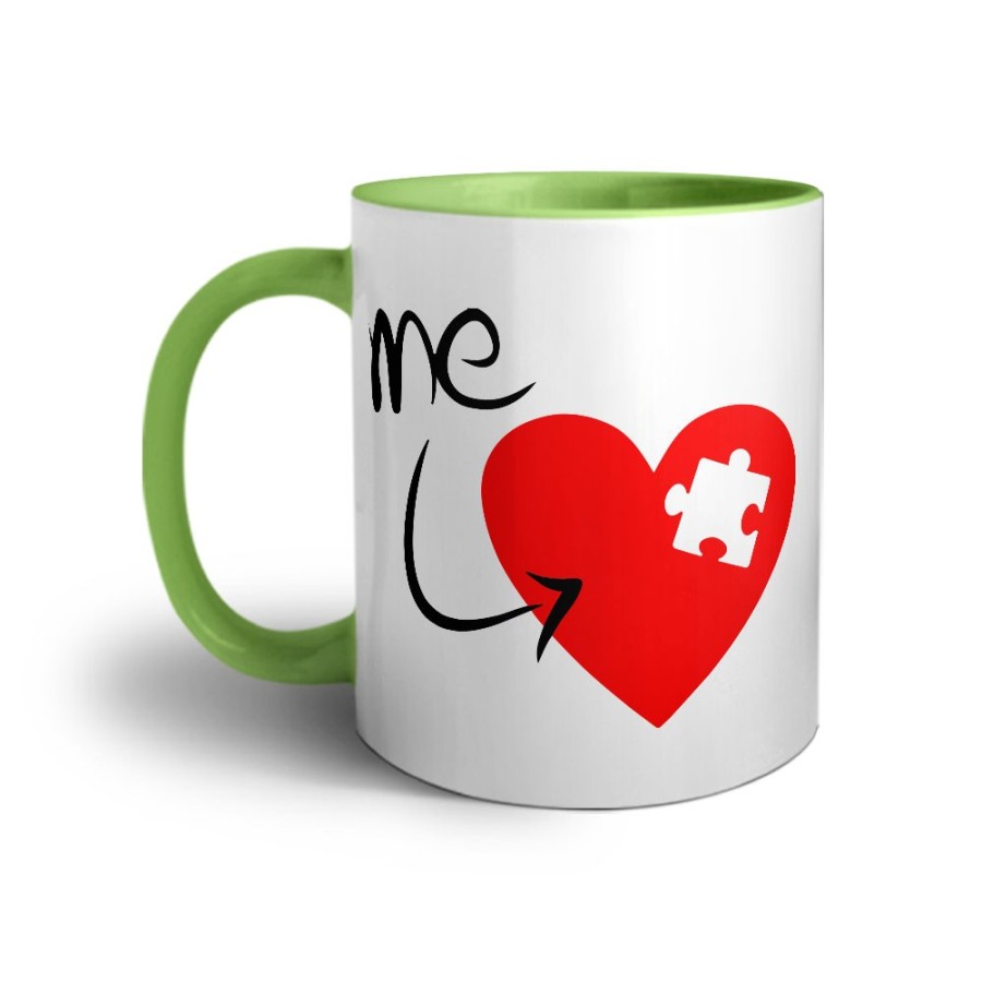 Tazza personalizzabile con nome u're my piece Love