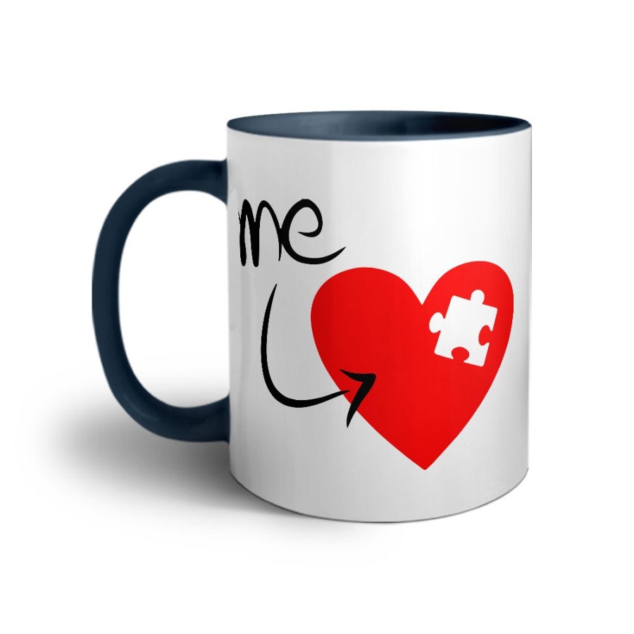 Tazza personalizzabile con nome u're my piece Love