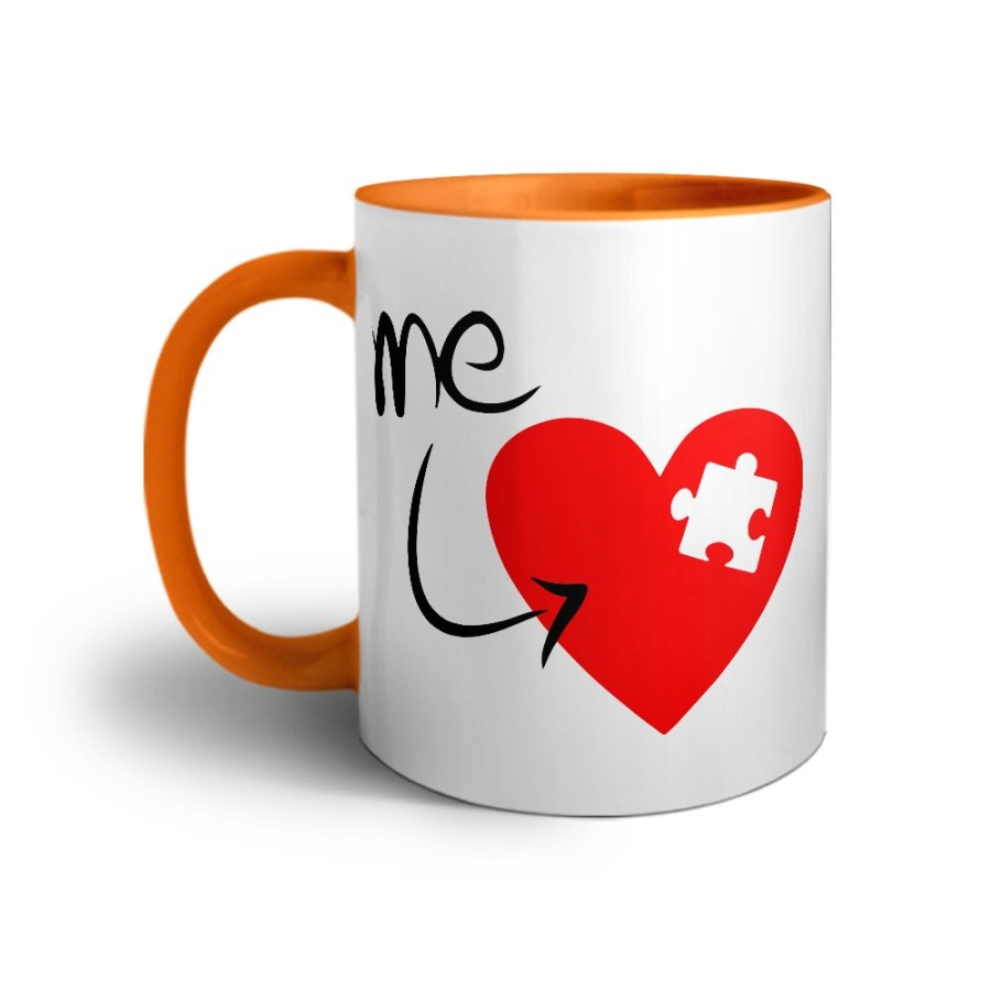 Tazza personalizzabile con nome u're my piece Love