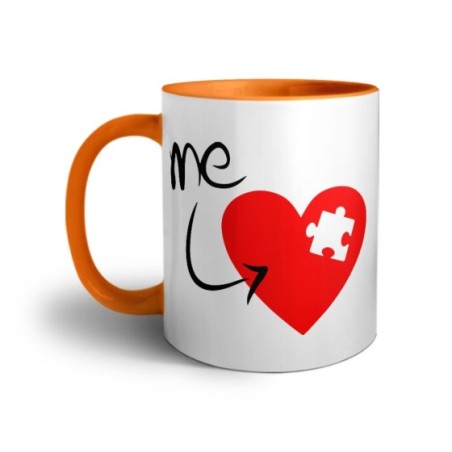 Tazza personalizzabile con nome u're my piece Love