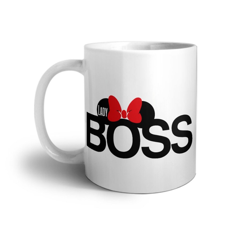 Tazza personalizzabile con nome lady boss Love