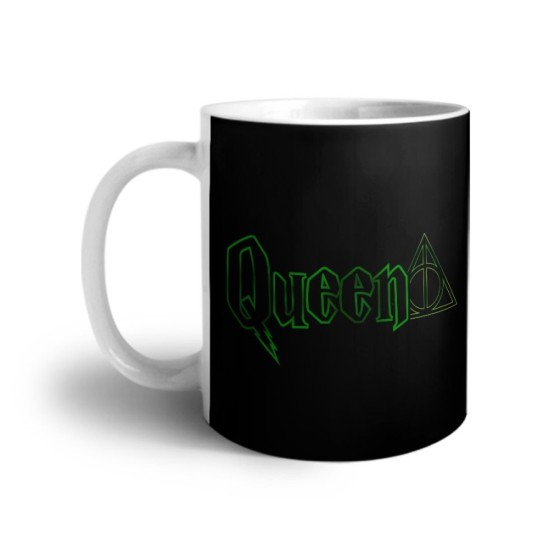 Tazza personalizzabile con nome queen doni della morte Love