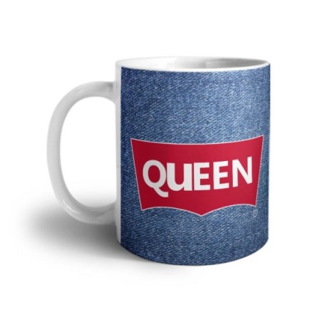 Tazza personalizzabile con nome queen loveis
