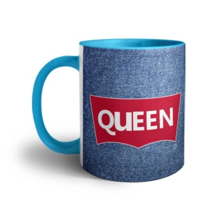 Tazza personalizzabile con nome queen loveis Love