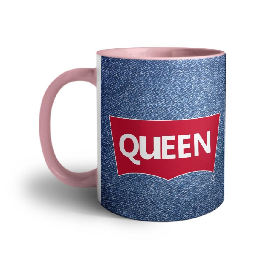 Tazza personalizzabile con nome queen loveis Love