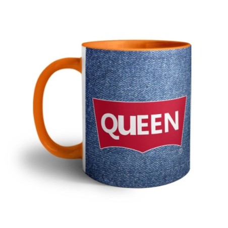 Tazza personalizzabile con nome queen loveis Love