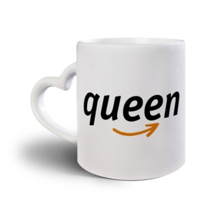Tazza personalizzabile con nome queen delivery Love