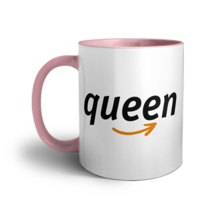 Tazza personalizzabile con nome queen delivery Love