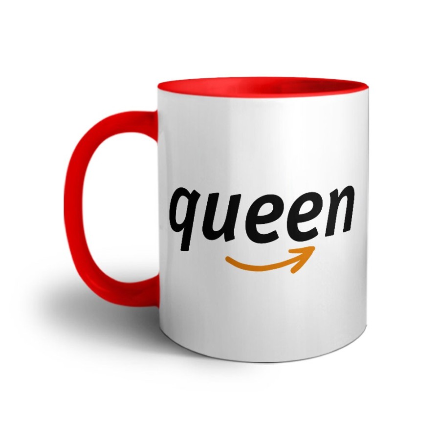 Tazza personalizzabile con nome queen delivery Love