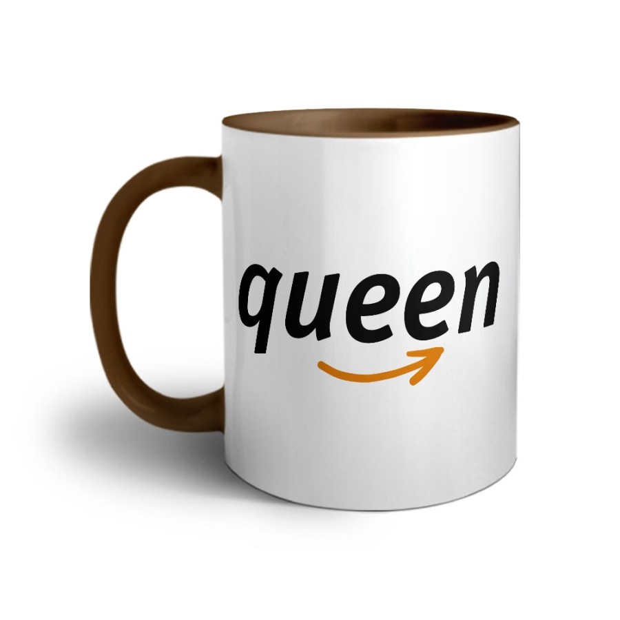 Tazza personalizzabile con nome queen delivery Love