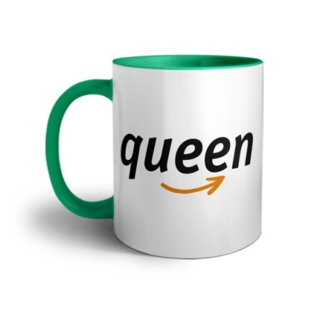 Tazza personalizzabile con nome queen delivery Love