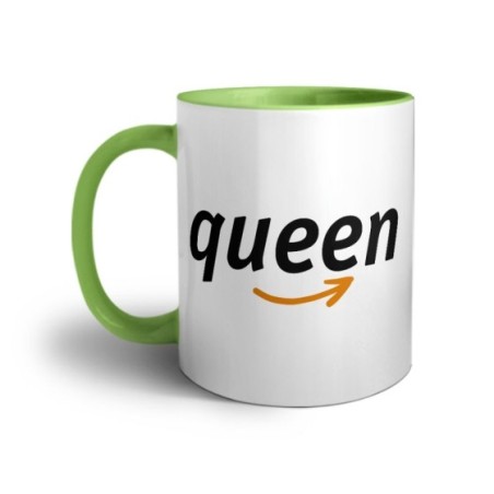 Tazza personalizzabile con nome queen delivery Love
