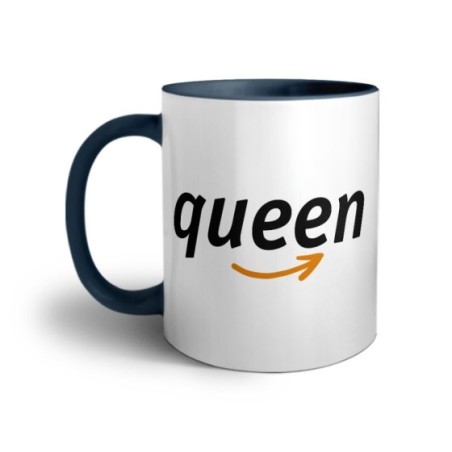Tazza personalizzabile con nome queen delivery Love