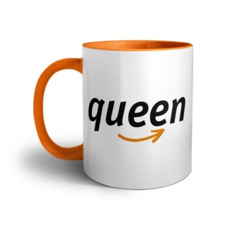 Tazza personalizzabile con nome queen delivery Love