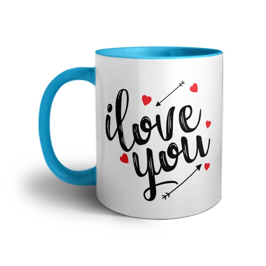 Tazza personalizzabile con nome i love you Love