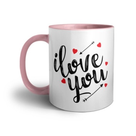 Tazza personalizzabile con nome i love you Love