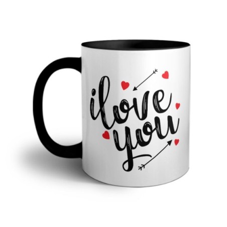 Tazza personalizzabile con nome i love you Love