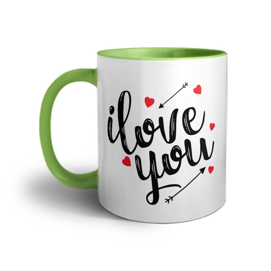 Tazza personalizzabile con nome i love you Love