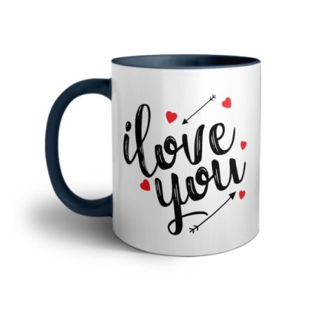 Tazza personalizzabile con nome i love you Love