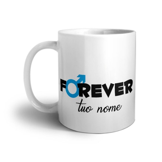 Tazza personalizzabile con nome forever Love
