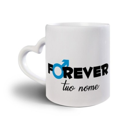 Tazza personalizzabile con nome forever Love