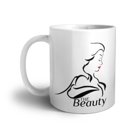 Tazza personalizzabile con nome the beauty