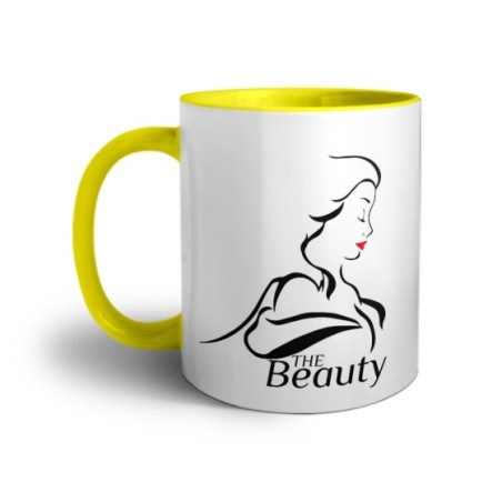 Tazza personalizzabile con nome the beauty Love