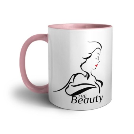 Tazza personalizzabile con nome the beauty Love