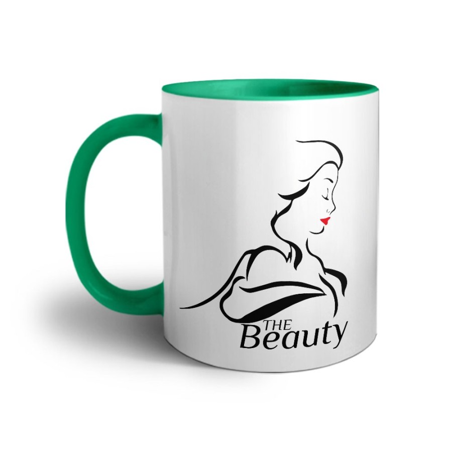 Tazza personalizzabile con nome the beauty Love