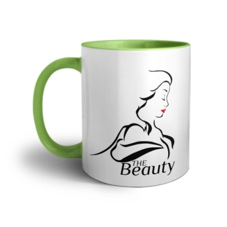 Tazza personalizzabile con nome the beauty Love