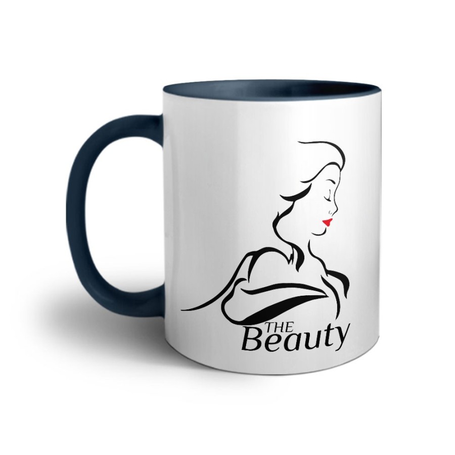 Tazza personalizzabile con nome the beauty Love