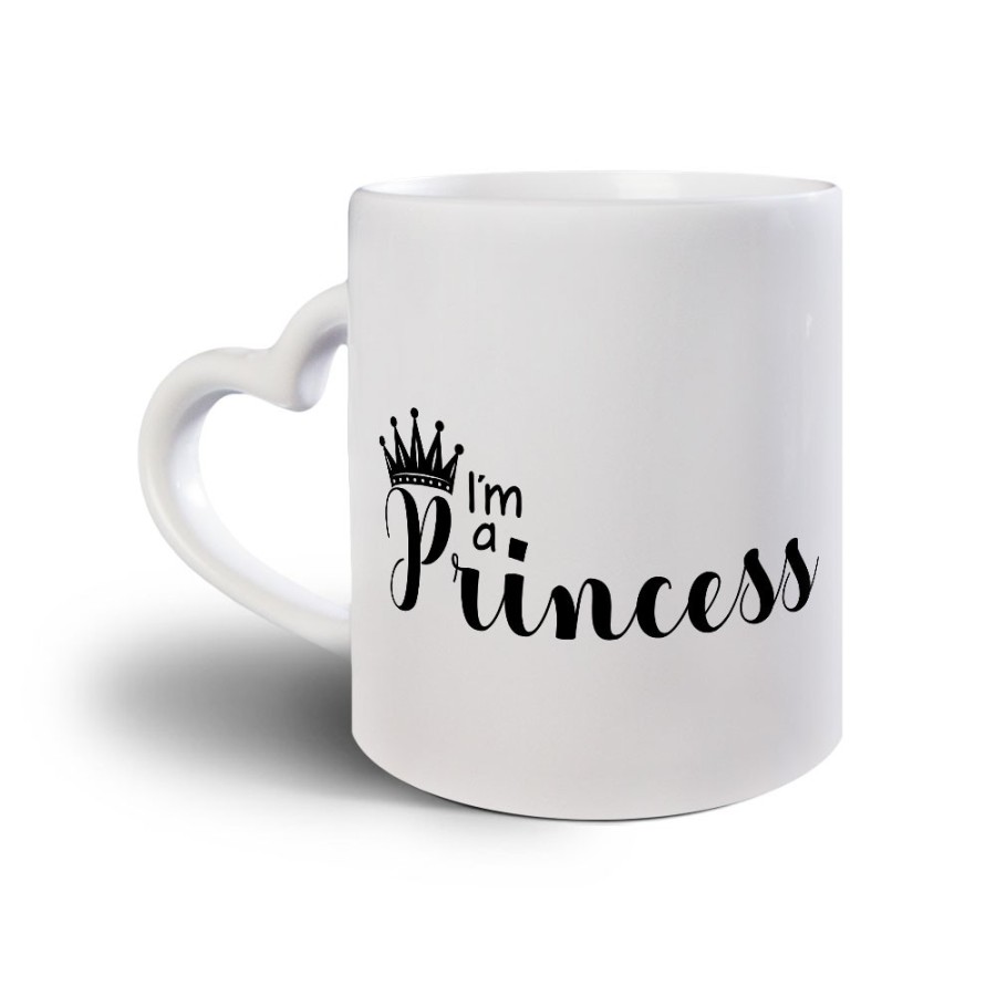 Tazza personalizzabile con nome i'm a princess Love