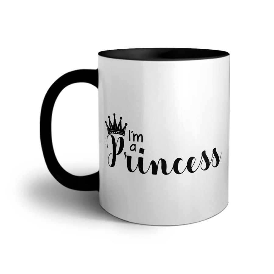 Tazza personalizzabile con nome i'm a princess Love
