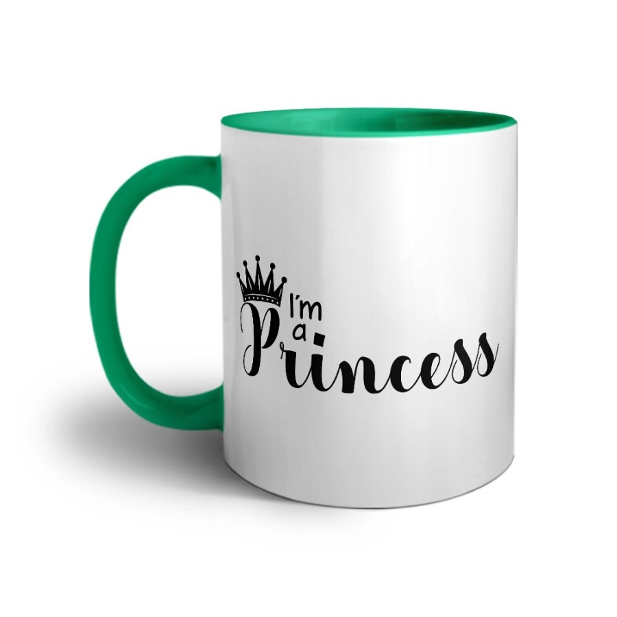 Tazza personalizzabile con nome i'm a princess Love