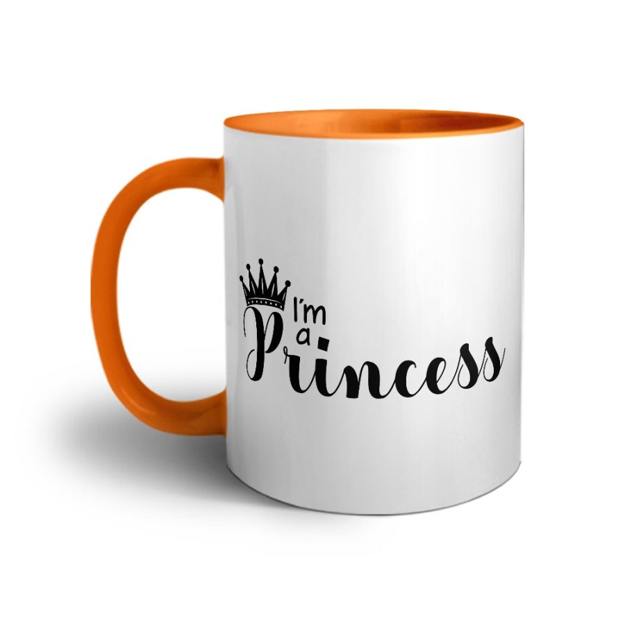 Tazza personalizzabile con nome i'm a princess Love