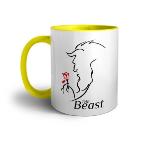 Tazza personalizzabile con nome the beast Love