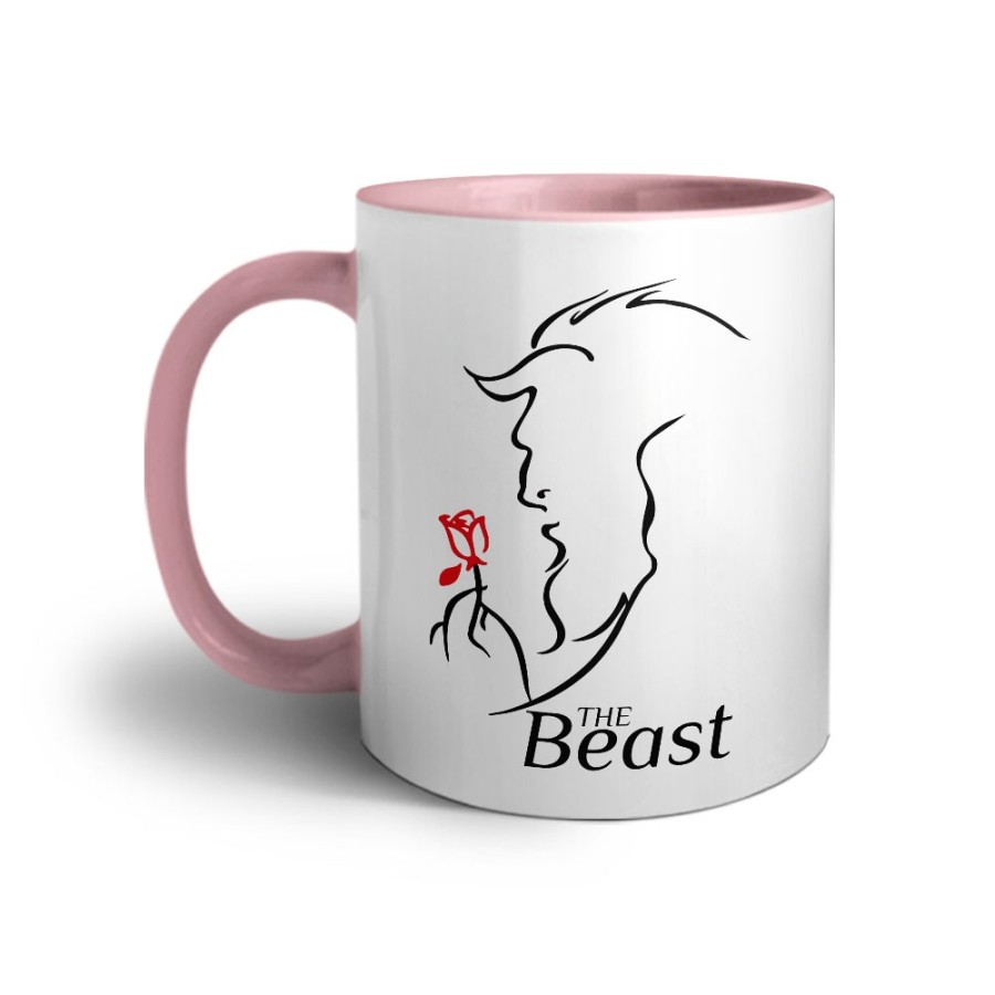 Tazza personalizzabile con nome the beast Love
