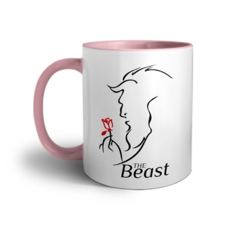 Tazza personalizzabile con nome the beast Love
