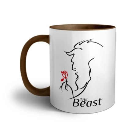 Tazza personalizzabile con nome the beast Love
