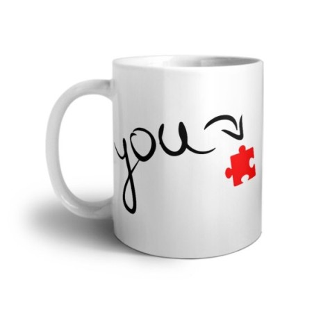 Tazza personalizzabile con nome u're my heart