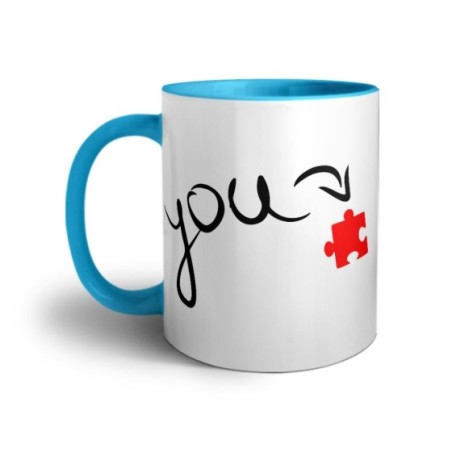 Tazza personalizzabile con nome u're my heart Love